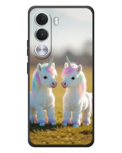 Чехол для Realme C100i с картинкой «Пара единорогов» Чехол для Realme C100i с картинкой «Пара единорогов»