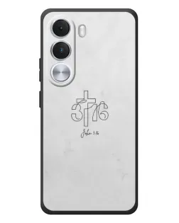 Чохол для Realme C100i з картинкою «Івана 3:16 Хрест» Чохол для Realme C100i з картинкою «Івана 3:16 Хрест»