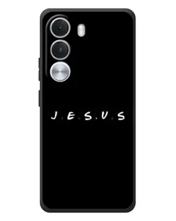Чехол для Realme C100i с картинкой «Точки веры J.E.S.U.S.»