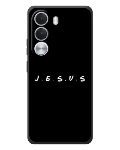 Чехол для Realme C100i с картинкой «Точки веры J.E.S.U.S.»