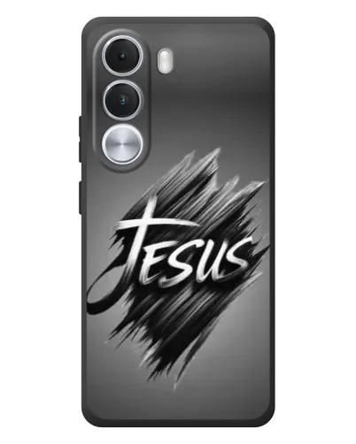 Чехол для Realme C100i с картинкой «Надпись Jesus Graffiti»