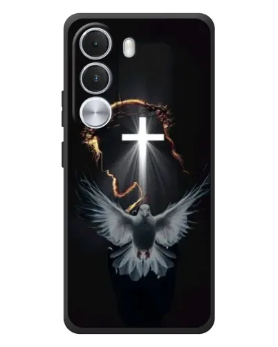 Чехол для Realme C100i с картинкой «Голубь и Свет»