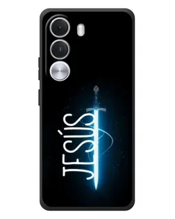 Чехол для Realme C100i с картинкой «Меч Духа Jesus»