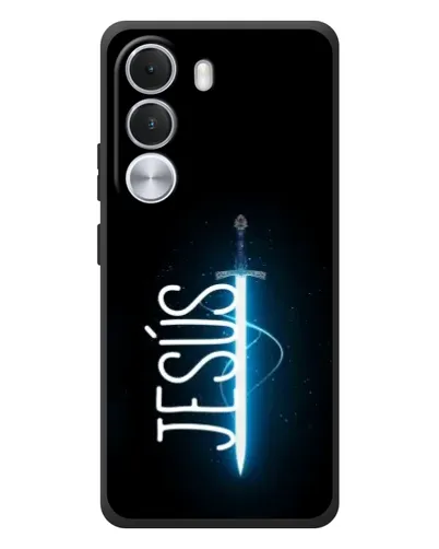 Чехол для Realme C100i с картинкой «Меч Духа Jesus»