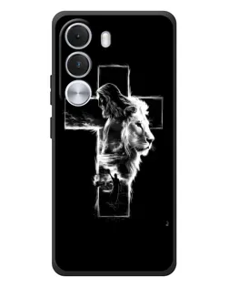 Чохол для Realme C100i з картинкою «Сяючий хрест Jesus»