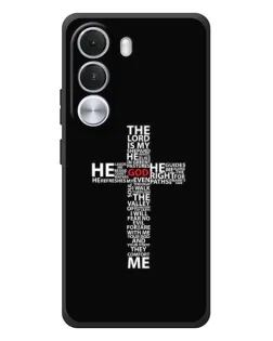 Чохол для Realme C100i з картинкою «Текстовий хрест»