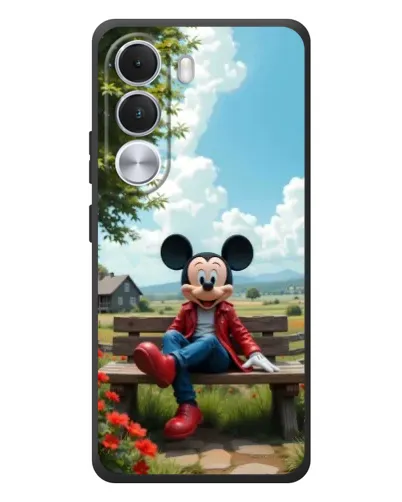 Чехол для Realme C100i с картинкой «Микки на скамейке» Чехол для Realme C100i с картинкой «Микки на скамейке»
