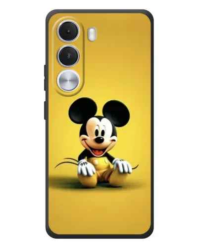 Чехол для Realme C100i с картинкой «Микки на желтом» Чехол для Realme C100i с картинкой «Микки на желтом»