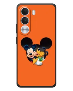 Чехол для Realme C100i с картинкой «Сердце Микки Минни»