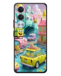 Чохол для Realme C100i з картинкою «Монстр-трак пригоди»