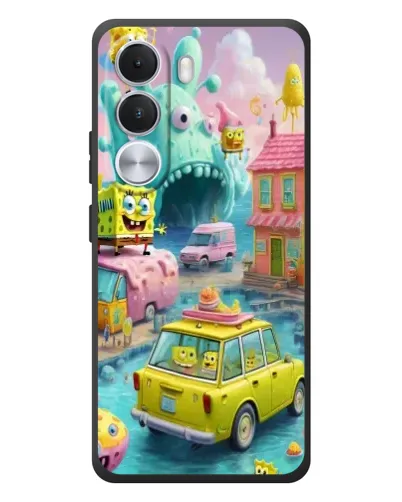 Чохол для Realme C100i з картинкою «Монстр-трак пригоди»