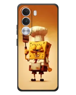 Чохол для Realme C100i з картинкою «Губка Боб кухар»