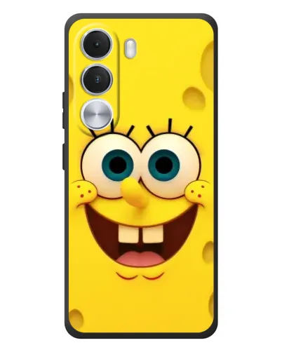 Чохол для Realme C100i з картинкою «Губка Боб посмішка»