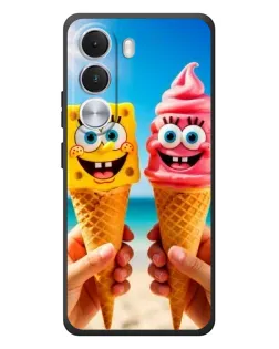 Чохол для Realme C100i з картинкою «Спанч Боб морозиво»