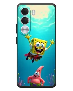 Чохол для Realme C100i з картинкою «Спанч Боб під водою»