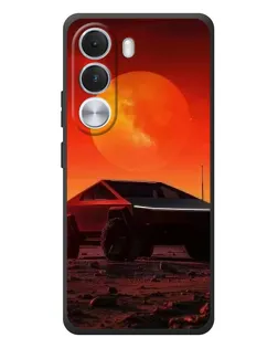 Чохол для Realme C100i з картинкою «Cybertruck на Марсі»