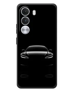 Чохол для Realme C100i з картинкою «Силует Tesla Night»