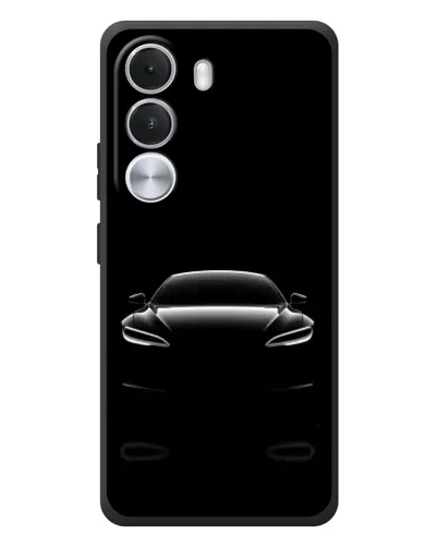 Чохол для Realme C100i з картинкою «Силует Tesla Night» Чохол для Realme C100i з картинкою «Силует Tesla Night»