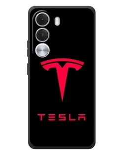 Чохол для Realme C100i з картинкою «Tesla Red Logo»