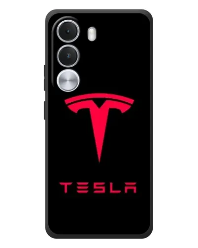 Чохол для Realme C100i з картинкою «Tesla Red Logo» Чохол для Realme C100i з картинкою «Tesla Red Logo»