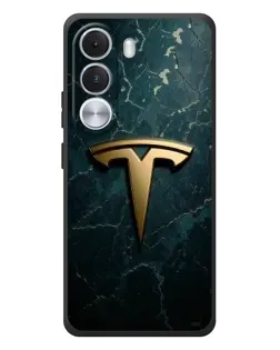 Чохол для Realme C100i з картинкою «Мармурова Tesla Gold»