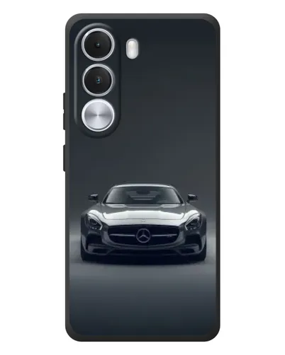 Чохол для Realme C100i з картинкою «Mercedes на чорному»