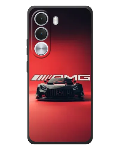 Чохол для Realme C100i з картинкою «Mercedes AMG — червона лінія»