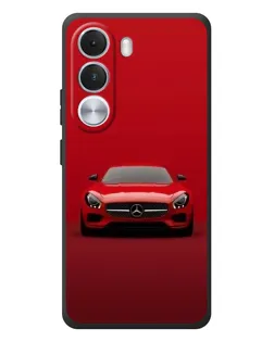 Чохол для Realme C100i з картинкою «Червоний Mercedes AMG»