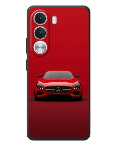 Чохол для Realme C100i з картинкою «Червоний Mercedes AMG»
