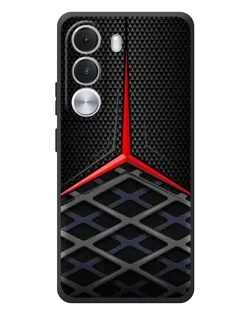 Чохол для Realme C100i з картинкою «Mercedes Carbon Grid»
