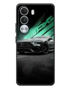 Чохол для Realme C100i з картинкою «Темний Mercedes AMG»