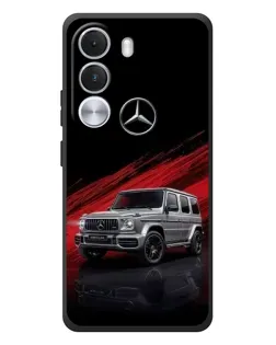 Чохол для Realme C100i з картинкою «Mercedes G-Class червоний»