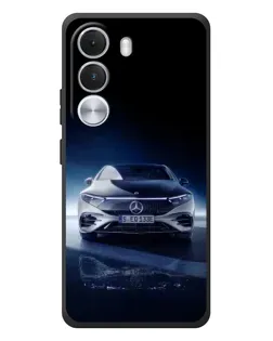 Чохол для Realme C100i з картинкою «Нічний Mercedes EQ»