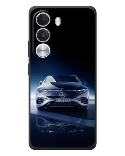 Чохол для Realme C100i з картинкою «Нічний Mercedes EQ»