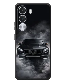 Чохол для Realme C100i з картинкою «Mercedes у диму»