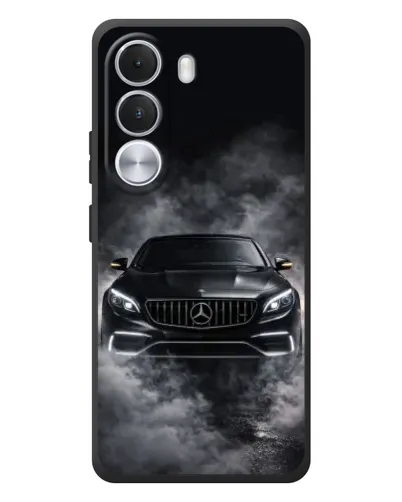 Чохол для Realme C100i з картинкою «Mercedes у диму»