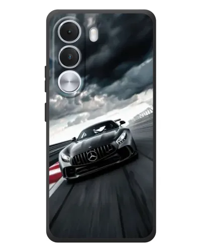 Чохол для Realme C100i з картинкою «Гоночний Mercedes AMG»