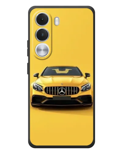 Чохол для Realme C100i з картинкою «Жовтий Mercedes GT»