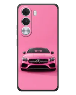 Чохол для Realme C100i з картинкою «Рожевий Mercedes AMG»