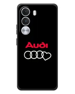 Чехол для Realme C100i с картинкой «Логотип Audi Heart» Чехол для Realme C100i с картинкой «Логотип Audi Heart»