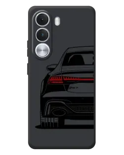 Чехол для Realme C100i с картинкой «Задняя часть Audi — арт»