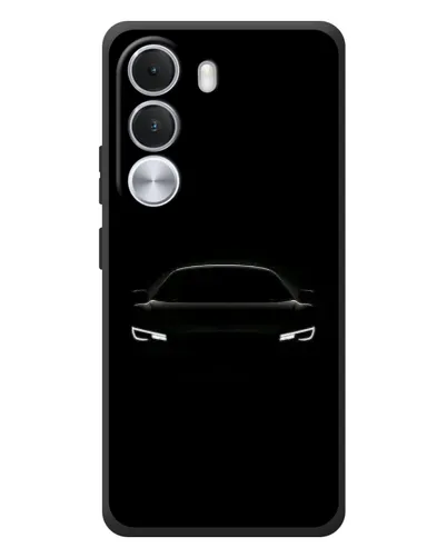 Чехол для Realme C100i с картинкой «Взгляд Audi в темноте»