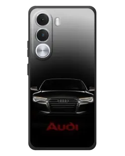 Чехол для Realme C100i с картинкой «Audi — градиентный контур»