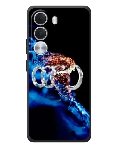 Чехол для Realme C100i с картинкой «Энергия лого Audi»