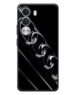 Чехол для Realme C100i с картинкой «Audi — абстрактные кольца»