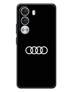 Чехол для Realme C100i с картинкой «Audi White Logo»