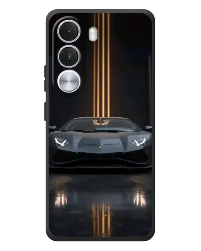 Чохол для Realme C100i з картинкою «Lamborghini золоті лінії» Чохол для Realme C100i з картинкою «Lamborghini золоті лінії»