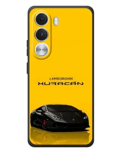Чохол для Realme C100i з картинкою «Lamborghini Huracan чорний»