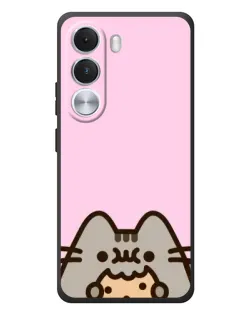 Чохол для Realme C100i з картинкою «Pusheen та печиво»