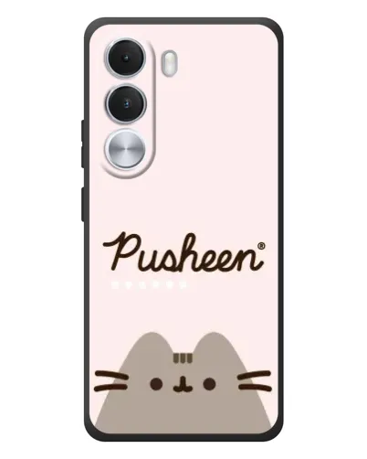 Чохол для Realme C100i з картинкою «Pusheen логотип» Чохол для Realme C100i з картинкою «Pusheen логотип»
